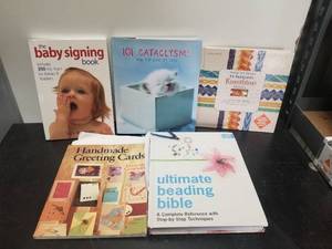 lot 52 image: Creative and crafting books