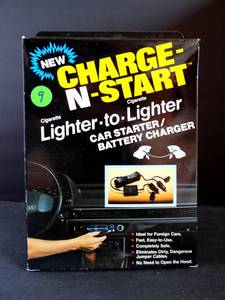 lot 9 image: CHARGE AND START(MODEL 808) CAR BATTERY CHARGER - NEW
