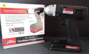 lot 18 image: DRILL MASTER 14 18V CORDLESS IMPACT DRIVER