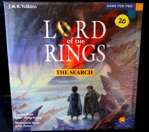 lot 20 image: Lord of the Rings The Search For Mount Doom 2001 Tile Game - NEW & SEALED