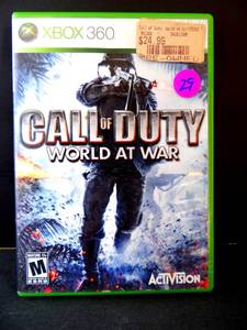 lot 29 image: Call of Duty World at War (Xbox 360, 2008) - no manual