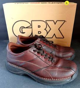 lot 36 image: GBX MENS SHOES - SIZE 9 12 - STYLE JUPITER BROWN