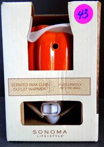 lot 43 image: Sonoma Scented Wax Cube Warmer - NIP