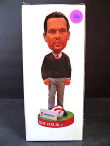 lot 44 image: Unused In Box FC Dallas Soccer MLS Oscar Papi Pareja BobbleHead Figure