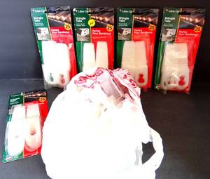 lot 64 image: LARGE LOT OF LITES-UP SHINGLE TABS (For Decorative Outdoor Lighting)