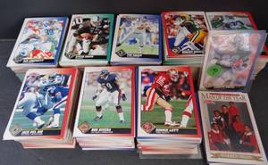 lot 70 image: 1991 SCORE FOOTBALL CARDS - HUNDREDS IN LOT