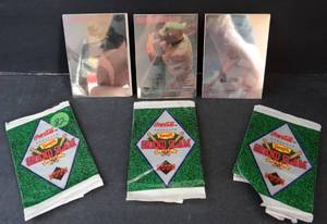 lot 82 image: Lot of 1992 Upper Deck Dennys Grand Slam Refractor Cards as shown