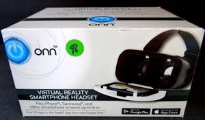 lot 98 image: Onn Virtual Reality Smartphone Headset - NIB