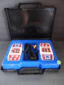 lot 101 image: COLECO Head to Head Plug & Play 12 Video Game System Baseball Football Soccer