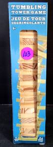 lot 103 image: Wooden Stacking Tumbling Tower Game