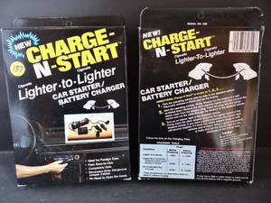 lot 137 image: CHARGE AND START(MODEL 808) CAR BATTERY CHARGER - NEW (X2)
