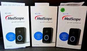 lot 158 image: Verizon 4G LTE Medscope Medical Alert device (X3)