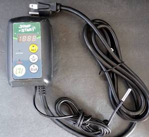 lot 171 image: Jump Start MTPRTC Hydroponic Seedling Heat Mat Digital Thermostat Controller - TESTEDWORKING