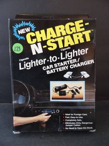 lot 173 image: CHARGE AND START(MODEL 808) CAR BATTERY CHARGER - NEW