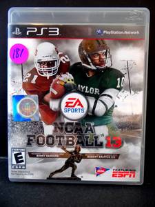 lot 181 image: NCAA Football 13 (Sony PlayStation 3, 2012) w Manual