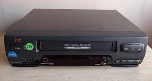 lot 236 image: JVC HR-VP450U VCR Video Cassette Recorder, 4-Head VHS