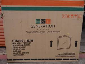 lot 258 image: NEW IN BOX - GENERATION TRADE PIEDMONT MIRROR #136395
