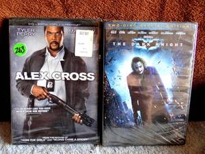 lot 263 image: LOT OF 2 - SEALED DVDS AS AHOWN