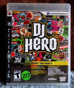 lot 277 image: DJ Hero (Sony PlayStation 3, 2009) - WITH MANUAL
