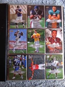 lot 288 image: BINDER FULL OF NFL FOOTBALL CARDS - ROOKIES, PATCHES, & STAR CARDS INCLUDED - SEE PICS
