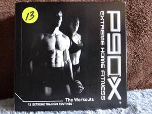 lot 13 image: P90X Extreme Home Fitness DVD The Workouts Complete 12 Disc Set