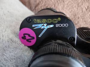 lot 23 image: Tasco Binoculars 7x35 Zip Focus 2000 7X35mm 341ft1000 yards