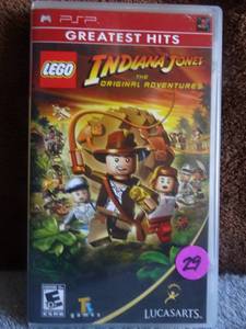 lot 29 image: Lego Indiana Jones The Original Adventures GH Playstation Portable PSP - Complete