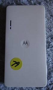 lot 79 image: Motorola Power Pack 4000  Portable Charger  White  WPS-604-P4000 - POWERS ON