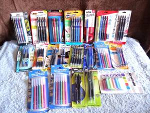lot 97 image: LARGE ASSORTMENT OF WRITING PENS & MARKERS - NEW