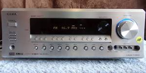 lot 109 image: Onkyo TX-SR603x 7.1 Ch Dolby Digital EX Pro Logic IIx Surround Receiver - $$$