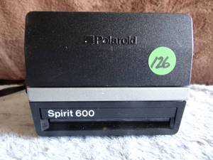 lot 126 image: VINTAGE POLOROID SPIRIT 600 CAMERA