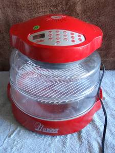 lot 132 image: NUWAVE AIR OVEN WITH EXTENDER RING - WORKS