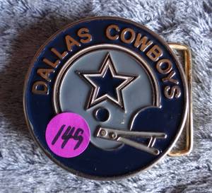 lot 149 image: DALLAS COWBOYS BELT BUCKLE