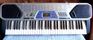 lot 186 image: Casio CTK-481 Portable Keyboard 61 Key 100 Song Bank