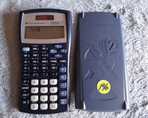 lot 196 image: Texas Instruments TI-30X IIS  Black Scientific Calculator