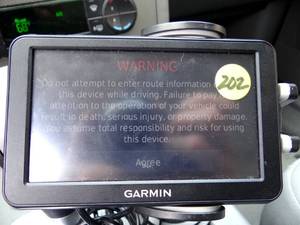 lot 202 image: GARMON GPS FOR AUTOMOBILE - WORKS PERFECTLY
