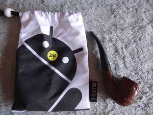 lot 214 image: VINTAGE CAREY ESTATE PIPE ISRAEL MAGIC INCH VERY NICE BRIAR PIPE