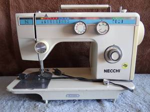 lot 254 image: VINTAGE Necchi 534FB Sewing Machine as shown