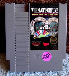 lot 258 image: Wheel of Fortune (Nintendo Entertainment System, 1988)
