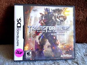 lot 264 image: Transformers Dark Of The Moon Autobots Nintendo DS  Complete