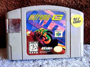 lot 266 image: Extreme-G Nintendo 64 N64 Game - Tested - Working