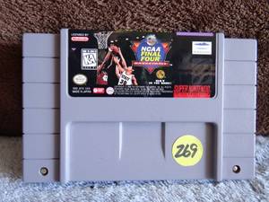 lot 269 image: NCAA Final Four Basketball (Super Nintendo Entertainment System, 1994) - WORKS
