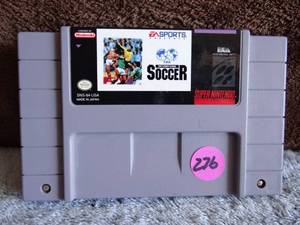 lot 276 image: FIFA International Soccer Super Nintendo SNES game WORKS