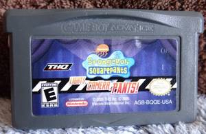 lot 279 image: SPONGEBOB SQUAREPANTS LIGHTS CAMERA PANTS NINTENDO GAMEBOY ADVANCE