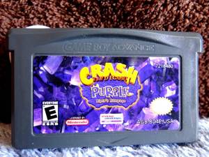 lot 281 image: Crash Bandicoot Purple Riptos Rampage Nintendo Game Boy Advance, 2004 - WORKS