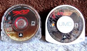lot 282 image: PSP GAMES - 300 & ATV Offroad Fury Pro (Sony PSP, 2006)