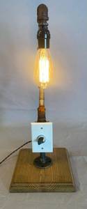lot 20 image: Steampunk Lamp