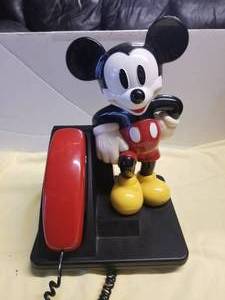 lot 3 image: Disney Mickey Mouse Phone