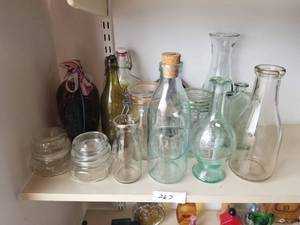 lot 267 image: Shelf Lot- Bottles