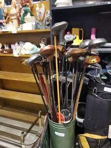 lot 204 image: Golf Clubs